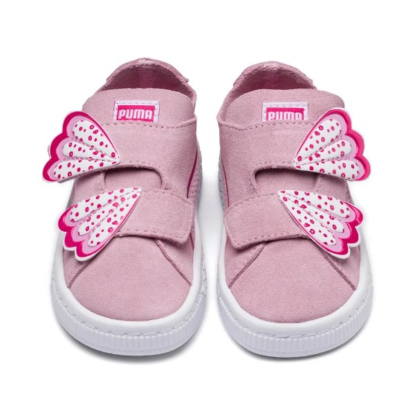 Suede Deconstruct Butterfly Toddler Shoes