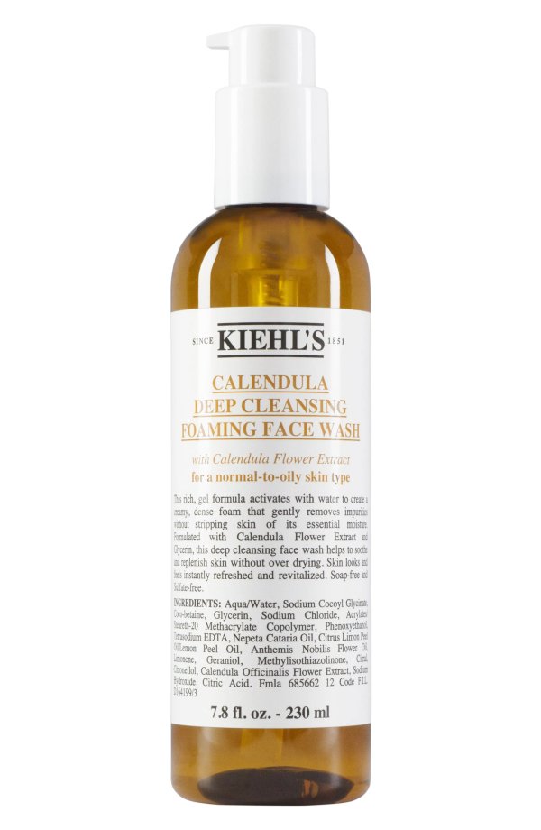 Calendula Deep Cleansing Foaming Face Wash for Normal-to-Oily Skin