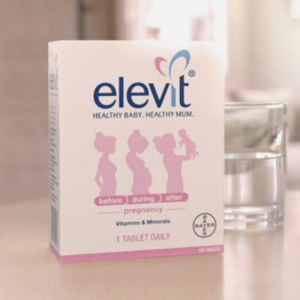 澳洲Elevit 备孕孕中哺乳期叶酸复合维生素100片