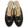 - Black French Terry Kitty Slippers