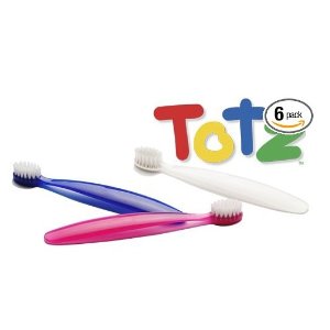 Radius Totz Toothbrush -- 6 per case.