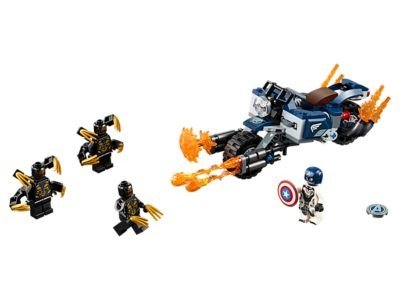 Captain America: Outriders Attack - 76123 | Marvel Super Heroes | LEGO Shop