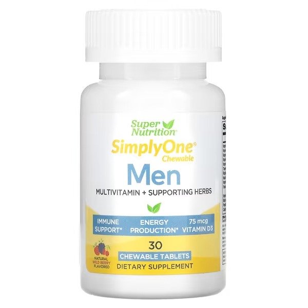 Super Nutrition 男性维生素+其他营养物质 30粒