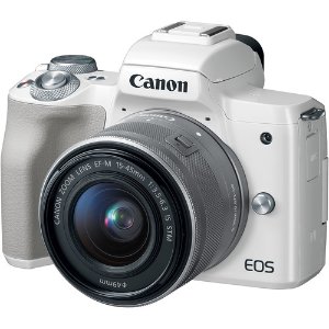 Canon EOS M50 无反相机 + 15-45mm镜头套装