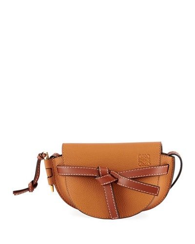 Loewe Gate Mini Grain Leather Shoulder Bag