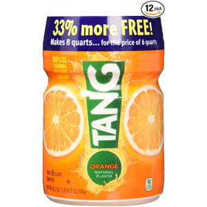 Tang 果珍 Orange Powdered 速溶橙汁 26oz 12罐