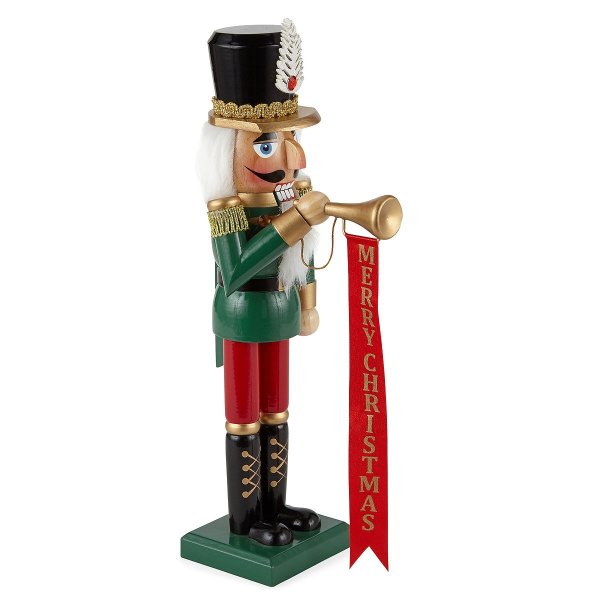 14" Trumpet Christmas Nutcracker