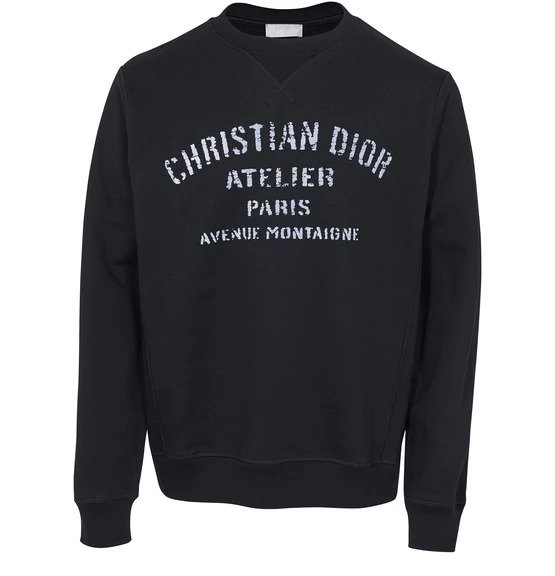 Oversized 'Christian Dior Atelier' 卫衣