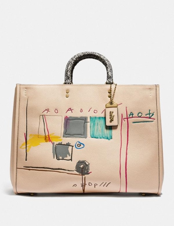X Jean-Michel Basquiat合作款斜挎手提包