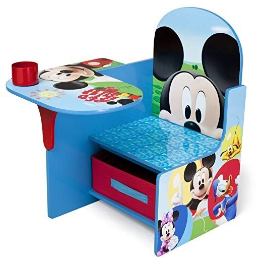 Chair Desk With Storage Bin, Disney Mickey Mouse