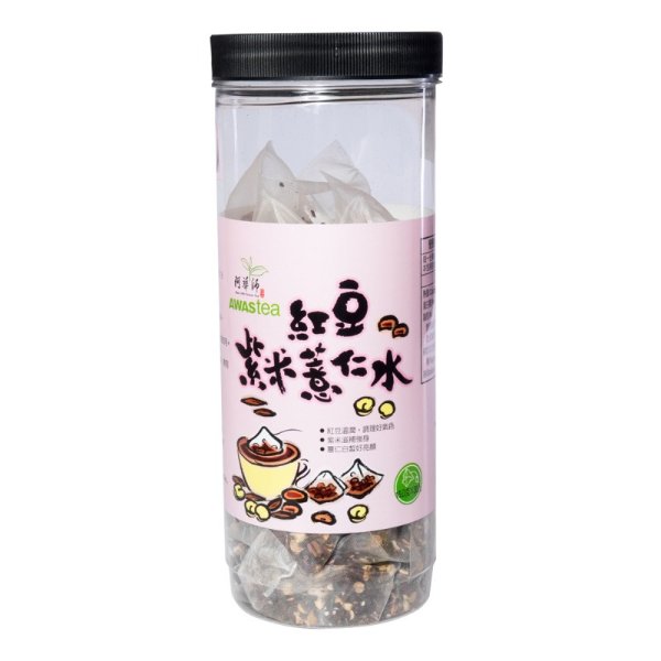 台湾阿华师 红豆紫米薏仁水 30袋入 450g 