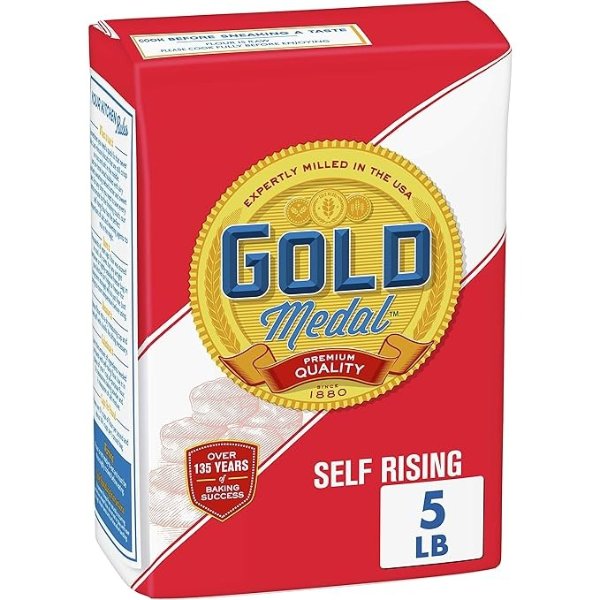 Gold Medal Premium Quality Self Rising Flour For Baking, 5 lb.