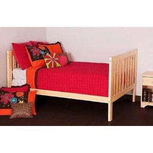 Canwood Alpine II Full size 儿童床，木头原色