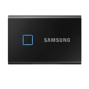 折扣升级：Samsung T7 Touch 1TB 带指纹识别 移动固态硬盘