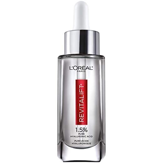 Pure Hyaluronic Acid Serum By L’Oreal Paris Skin Care I Revitalift Derm Intensives 1.5% Pure Hyaluronic Acid Anti-Aging Face Serum To Visibly Plump & Reduce Wrinkles I 1.0 Oz