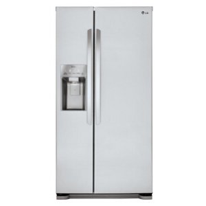 LG 22.1 Cu. Ft. Side-by-Side Refrigerator - Stainless Steel