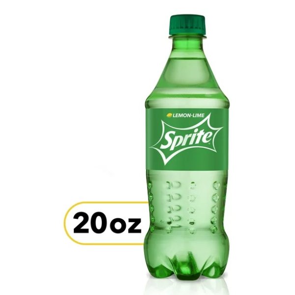 Lemon Lime Soda Soft Drink, 20 fl oz