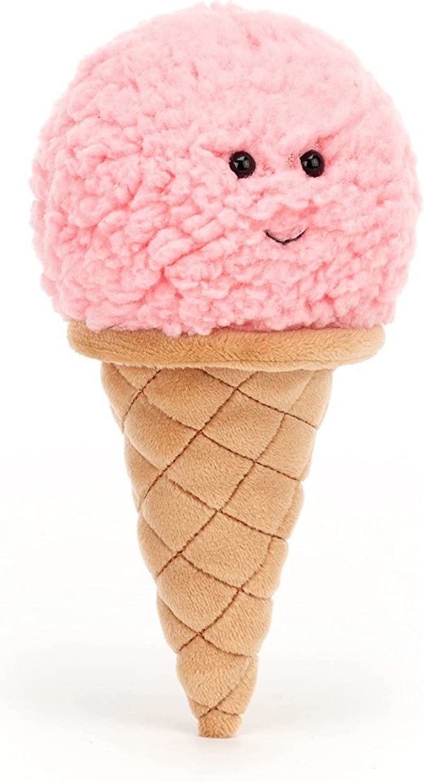 Irresistible Ice Cream Strawberry Plush