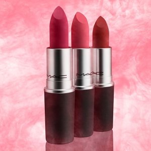 with full-price, full-size lipsticks @ MAC Cosmetics