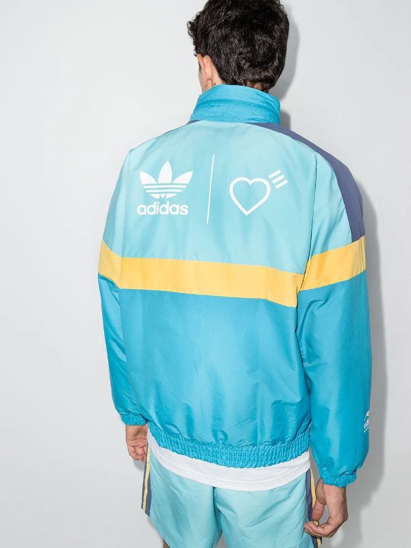 x Human Made colour-block sports jacket