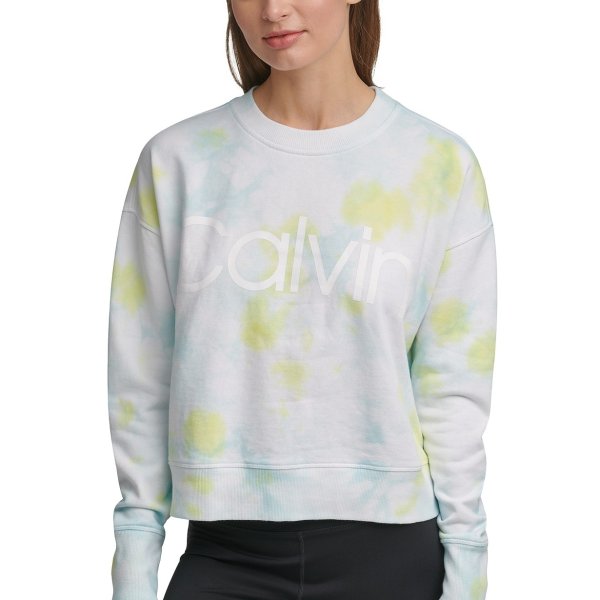 Logo Tie-Dyed French Terry Sweatshirt