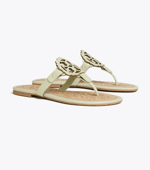 Miller Scallop Sandal, Leather: Women's Shoes