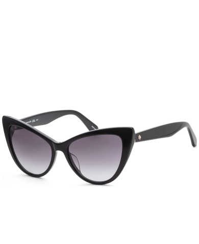 Kate Spade Women's Black Cat-Eye Sunglasses SKU: KARINAS-807-56 UPC: 716736103556