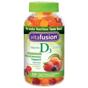 Vitafusion Vitamin D3 Gummy Vitamins, Assorted Flavors, 150 Count