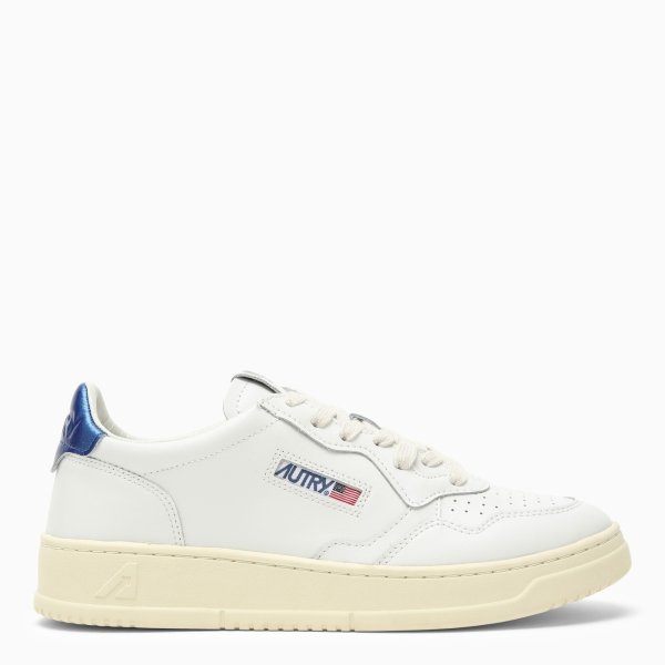 Medalist white/metallic blue sneakers | TheDoubleF