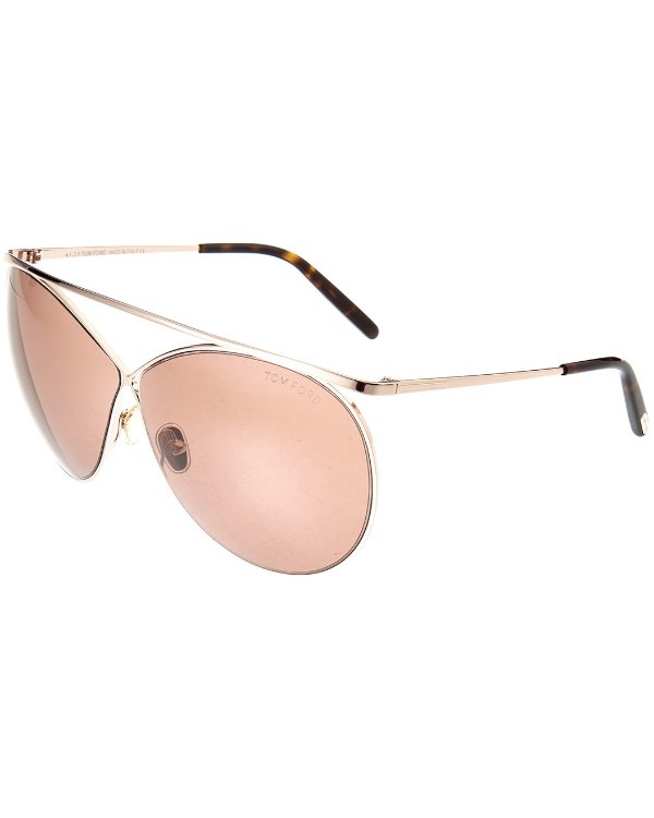 Women's FT0761 67mm Sunglasses