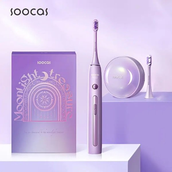 Soocas X3 Pro Adult Sonic Electric Toothbrush Uvc Sterilization Timer Tooth Brush 4 Mode 12 Level Strength Ipx7 Waterproof Christmas Gifts | Quick & Secure Online Checkout | Temu