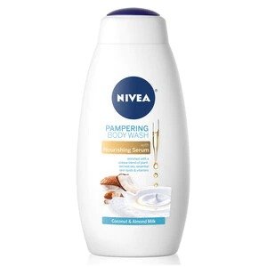 NIVEA Pampering Body Wash with Nourishing Serum
