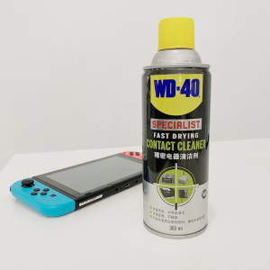 使用 WD40 清洗剂处理 Nintendo Switch 摇杆问题的实测