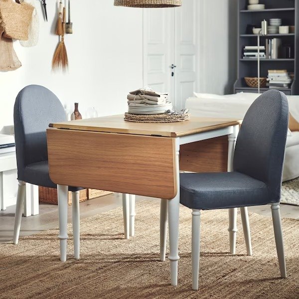 DANDERYD Chair, white/Vissle gray - IKEA