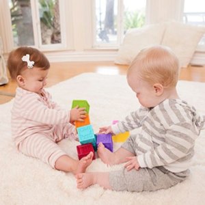 Infantino Squeeze and Stack Block Set @ Amazon