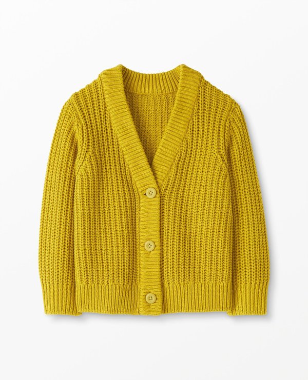 Cardigan In Combed Cotton