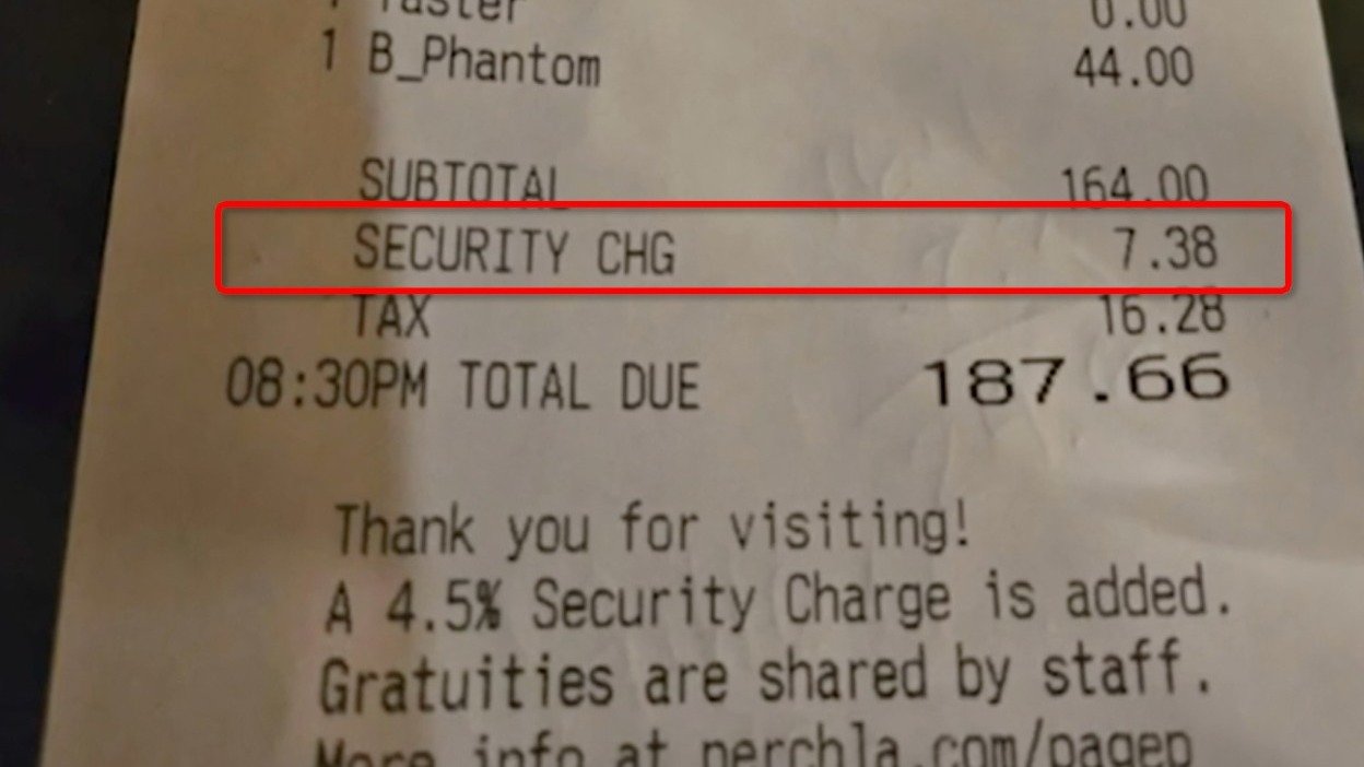 哈？洛杉矶知名网红餐厅开收“保护费”，小费还要另算