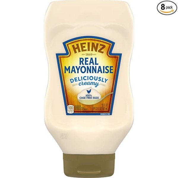 Real Mayonnaise (19 oz Bottle)pack of 8
