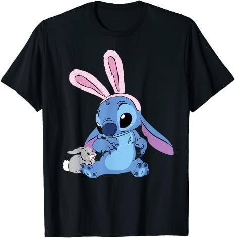 Stitch with Easter Bunny T-Shirt