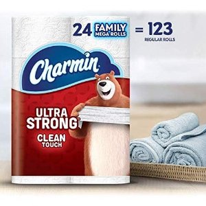 Charmin Ultra Strong Toilet Paper 24 Count