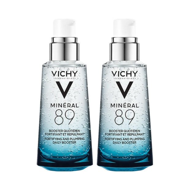 【2件装】Vichy 薇姿 89号面部精华肌底液 火山能量瓶 50mlX2