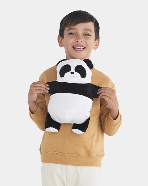 熊猫造型公仔羽绒夹克