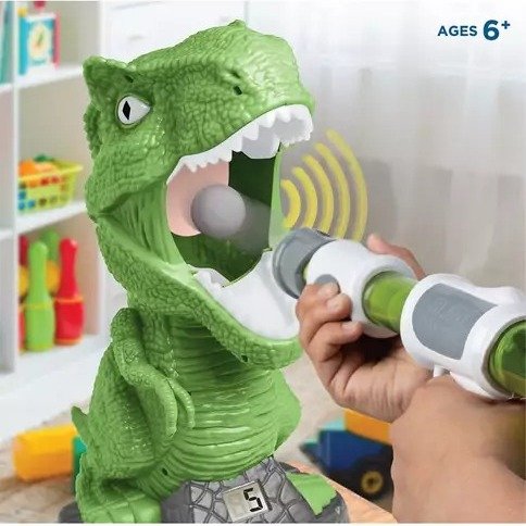 Hungry T-Rex Feeding Game
