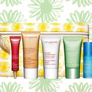 with $100+ Order @ Clarins