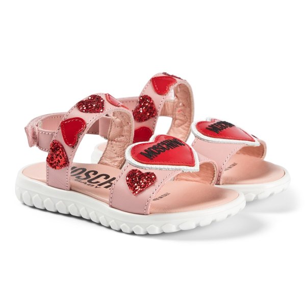 PinkHeart Velcro Sandals