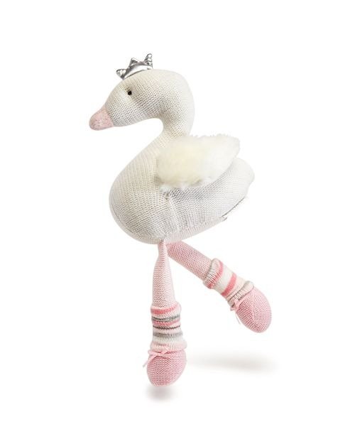 Swan Knittie Bittie Toy - Ages 6 Months+