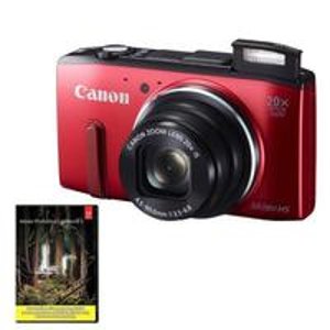 Canon PowerShot SX280 HS Digital Camera with 20x Optical Zoom& Adobe Lightroom 5 