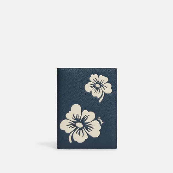 Passport Case With Aloha Floral Print