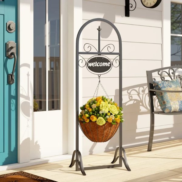 Recently ViewedRecent SearchesLowestoft Outdoor Decorative Welcome Sign with Hanging Basket Planter StandLowestoft Outdoor Decorative Welcome Sign with Hanging Basket Planter Stand