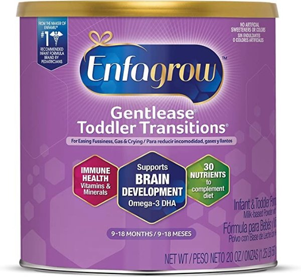Enfragrow, Gentletease Toddler Transistion Powder, 20 oz